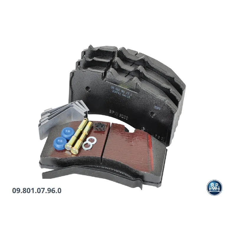 BPW Disk Fren Balatası 29228-BPW.09.801.07.96.0