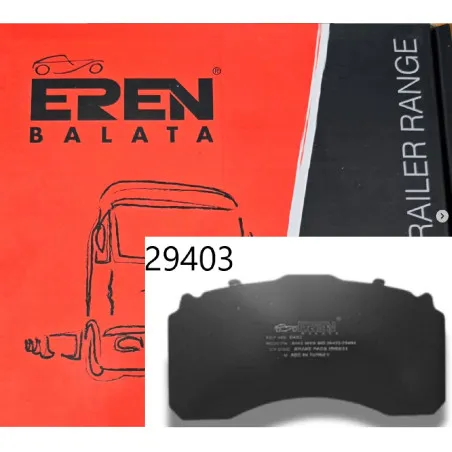 29403-29404 Bpw Yeni Model Fren Balatası-29404