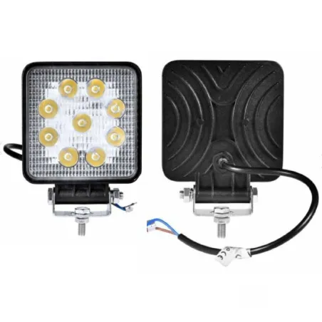 9 Led Kare Sis Çalışma Lambası -DN630