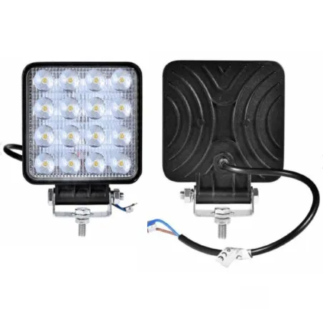 16 Led Kare Sis Çalışma Lambası -DN620