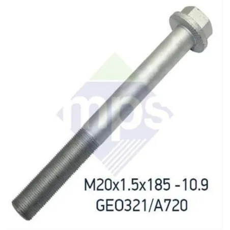 M20x1.5x150 BUGİ KOL CİVATASI FLANŞLI TIRTILLI 10.9 × 4  -8201150