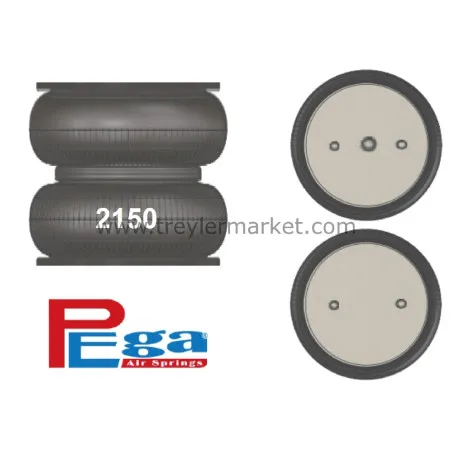 İki Katlı Süspansiyon Kaldırma Körük 150 mm çap-P30.2150.P04