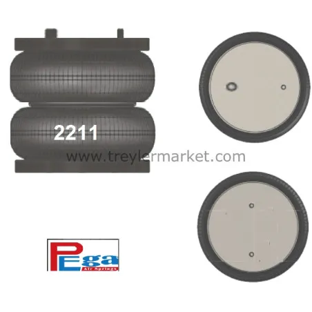 İki Katlı Körük / Kamyon / Ön Dingil Aparat Körük-P30.2211.P41