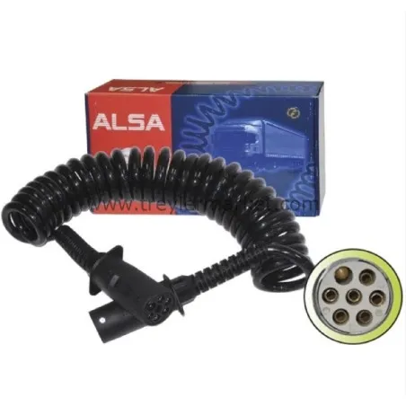 Tır Dorse 7 Pin Adaptör Elektirik Ara Ana Kablo 4,5 Metre Dişi S Soketlı -05RF0103S45