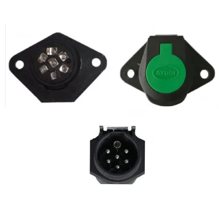 Tır Dorse Elektrik Kablosu S Tip Kablo Priz-FR0503-3