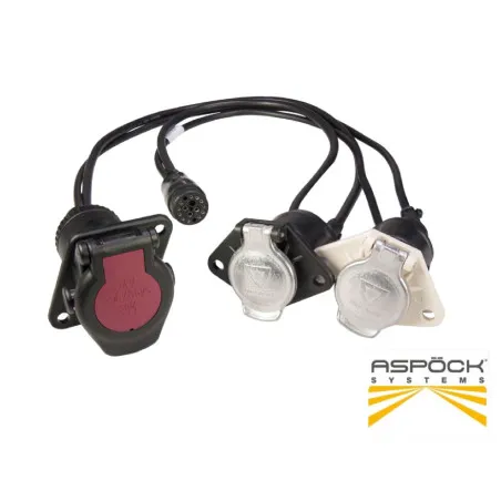 Aspöck Romork Ön Fiş N+S and 15 pinli Soket -AS586647007