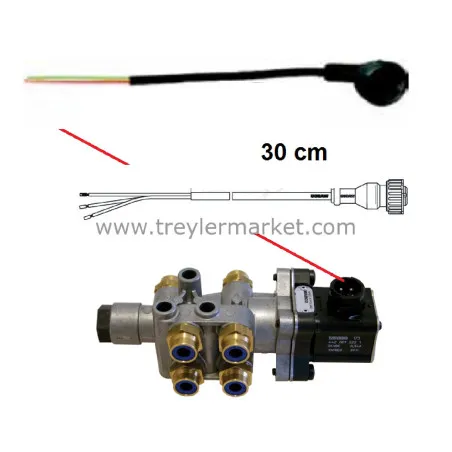 4494130500 WABCO EBS Bobin Soket Kablosu 30 cm-TM-4494130500