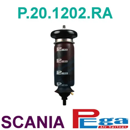 Scanıa T 144 Kabin Körük Amortisörlü Arka-P20.1202.RA