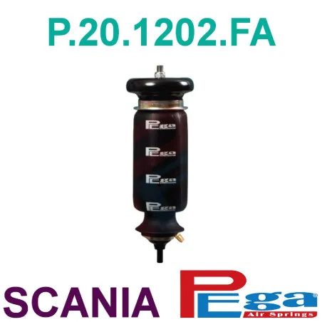 Scanıa T 144 Kabin Körük Amortisörlü Ön-P20.1202.FA