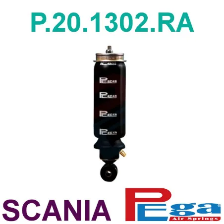 Scanıa 4 Seris Kabin Körük Amortisörlü Arka-P20.1302.RA