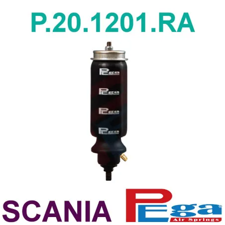 Scanıa 4 Seris Kabin Körük Amortisörlü Arka-P20.1201.RA