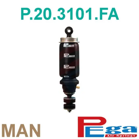 Man F2000 Kabin Körük Amortisörlü Ön-P20.3101.FA