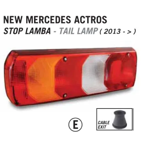 ACTROS Stop Yeni Model Sağ-Sol Kablolu-800-96/97