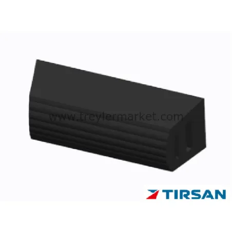 Tırsan Rampa Dayama Takozu 180 mm  -RD00002