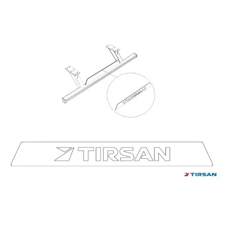 Tırsan Tampon Orta Kesım Lazer Tırsan  -BK13306