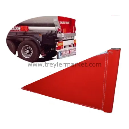 Tırsan Üçgen Kırmızı Bayrak Filema  -ET00329