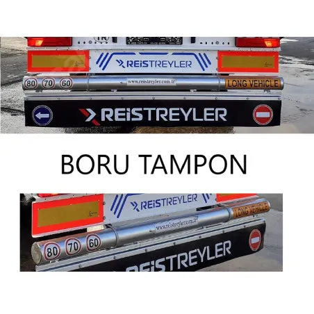 Reis Treyler Tampon Boru + Bağlantı U su