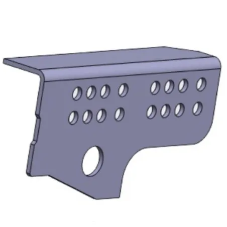 TIRSAN Bisiklet Korkuluğu Bağlantı Braketi Komple Sağ- BK10078