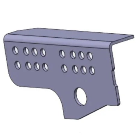 TIRSAN Bisiklet Korkuluğu Bağlantı Braketi Komple Sol - BK10079