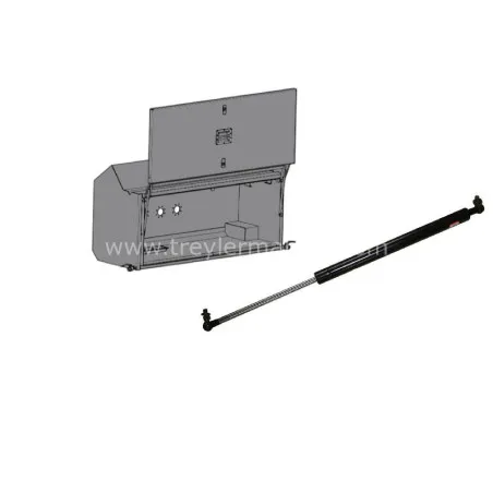 Tırsan Kassbohrer Dolap Amortısör Ø8-18-245ST/3-AO00031