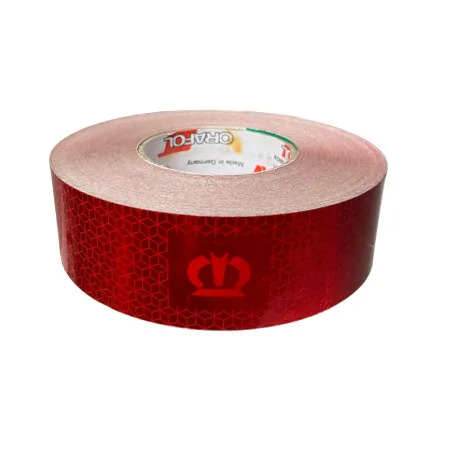 KRONE Şerit Reflektör 1 Metre Logolu Kırmızı -550015416