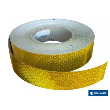 Koluman Şerit Logolu Reflektör Sarı -034153