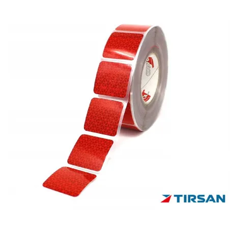 Tırsan Şerit Kesik  Reflektör Kırmızı  -RE00018