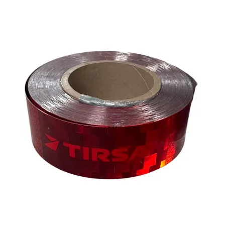 Tırsan Şerit Logolu Reflektör Kırmızı -ET00154