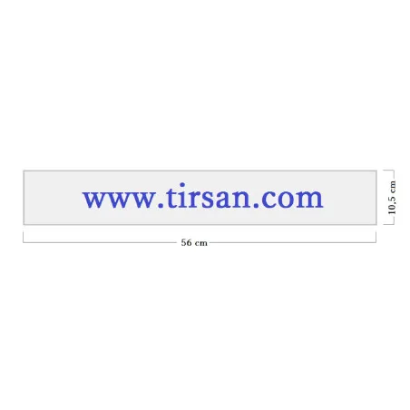 Tırsan Tır Etiket www.tirsan.com  -ET01404
