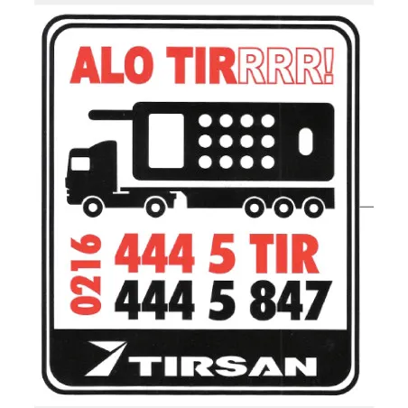 Tırsan 444 5 Tır Etiket  -ET01334