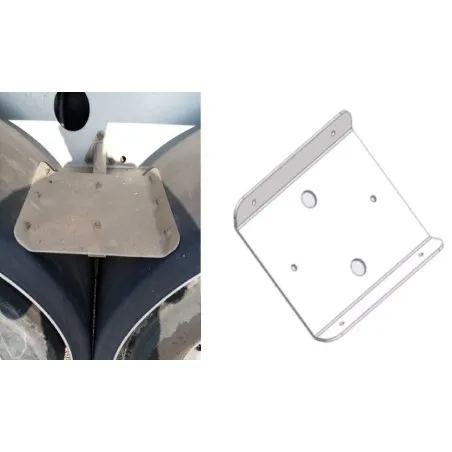 Tırsan Çamurluk Bağlantı Saçı Çiftli  -KN01039