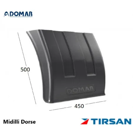 Tırsan Çamurluk Midilli 500 mm Domar Sağ -CA00388