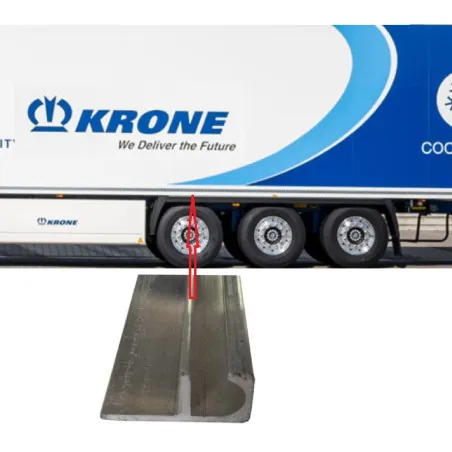 KRONE Antisprey Paspas Çamurluk Yan Alimünyum Termoking -505366710