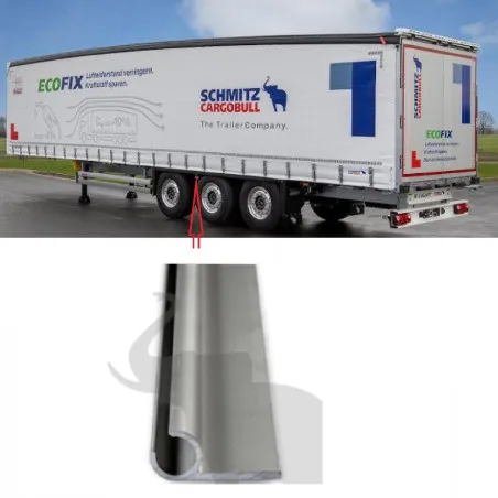 SCHMITZ Antisprey Paspas Çamurluk Yan Aluminyum Tenteli-711939