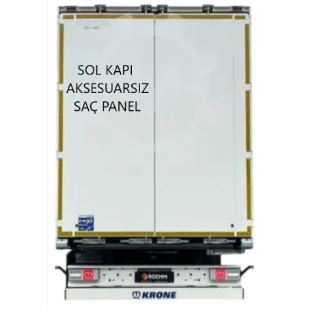KRONE Dorse Saç Panel Boyalı Arka Kapı Sol Aksesuarsız -K03