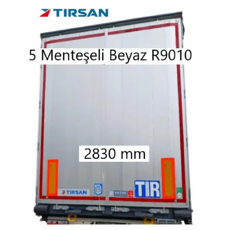 Tırsan Arka Kapı 5 Menteşeli 2830-RAL 9010 -AK01515