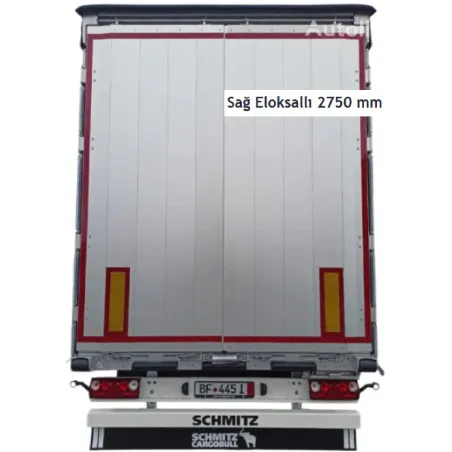 SCHMITZ Arka Kapı Sağ Eloksallı 2750 mm - 1357192