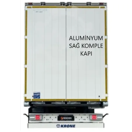 KRONE Dorse Aluminyum Arka Kapı Sağ Komple -K08