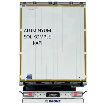 KRONE Dorse Aluminyum  Arka Kapı Sol Komple -K07