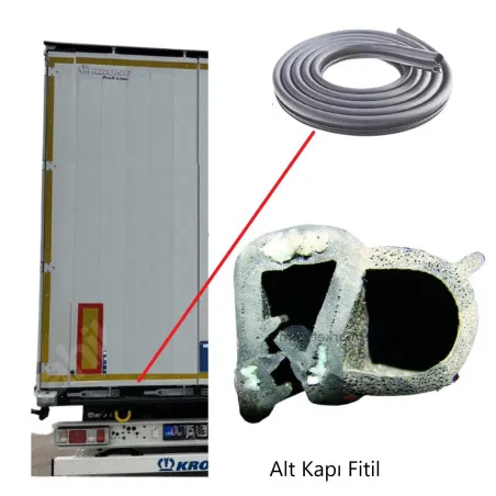 KRONE Alimünyum Arka  Kapı Alt Conta Fitili 1 Metre -515127927